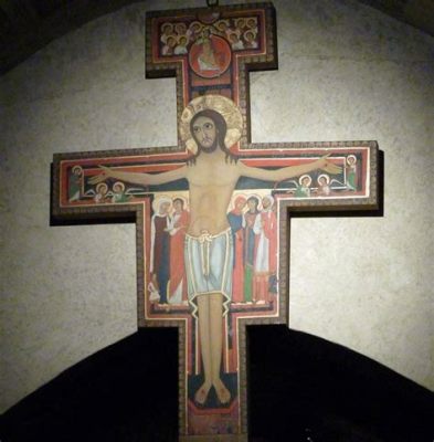 Le Crucifix de San Damiano: Une scène crucifiante et un appel poignant à la piété!